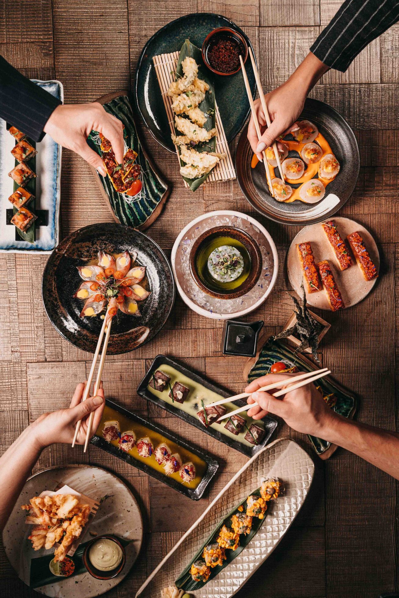 Immerse yourself in the art of Japanese fine-dining, inspired by the traditional concept of Omakase – meaning “I will leave it up to you.”