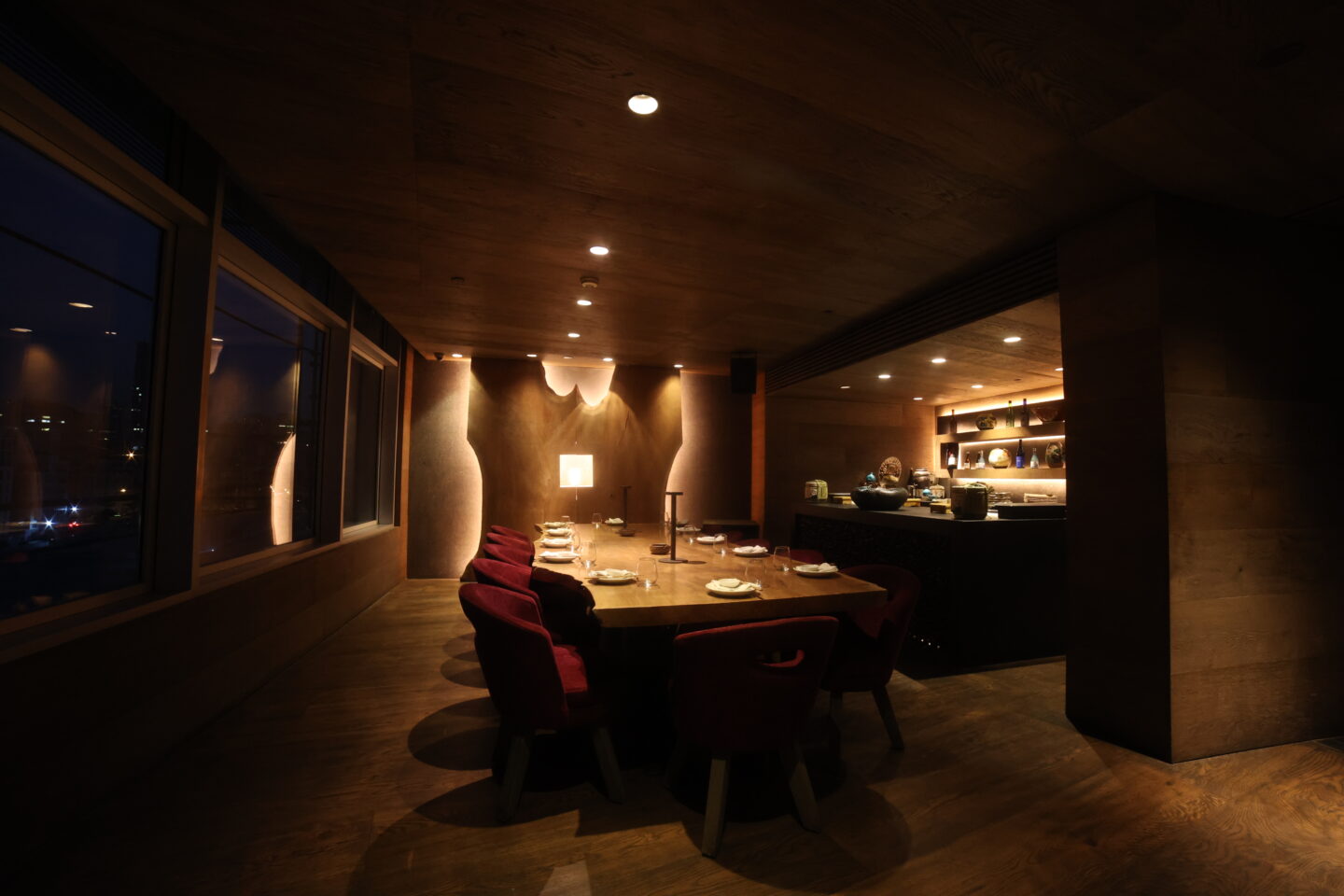 Clap Restaurant Beirut Private Dining Area with views